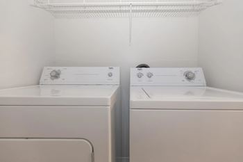 Washer and dryer in home