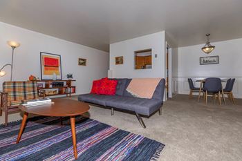 Carpeted floors