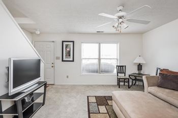 Carpeted floors