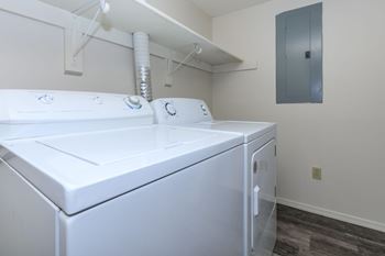 Washer and dryer in home