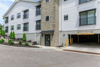 Enclosed and secured parking garage