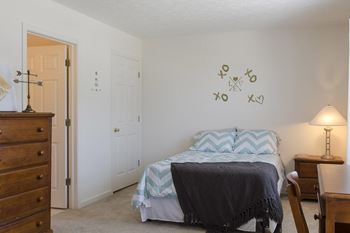 Carpeted floors*