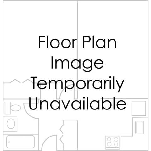 Floor plan for 5 beds, 2 baths