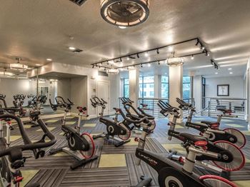 New spin room for cycle enthusiasts