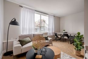 Ottawa apartment for rent - Living room in an apartment