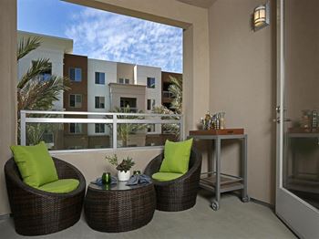 Private patio or balcony