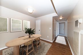 Nashville apartment for rent - A room with a table and chairs in it.