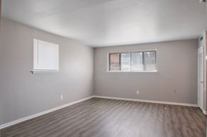 Philadelphia apartment for rent - A room with a window and wooden flooring.