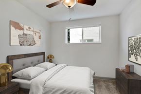 Aurora apartment for rent - Bedroom With Ceiling Fan at Xanadu Apartment Homes, Aurora, 80011