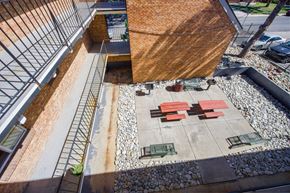 Aurora apartment for rent - Aerial Courtyard View at Quari Street Apartments, Aurora, CO 80011