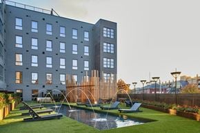 Norwalk apartment for rent - Courtyards With Trickling Fountains at The Platform, Norwalk, CT