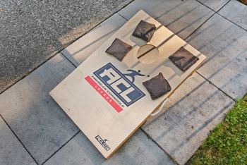 Box with logo