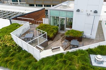 Rooftop deck