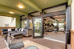 Lakewood apartment for rent - Gym and Lobby at MOD 83, Lakewood, WA