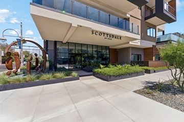 Scottsdale apartment for rent - A building with the name Scottsdale on it.