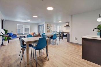 Co-living homes with shared spaces