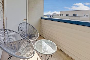 Large balconies