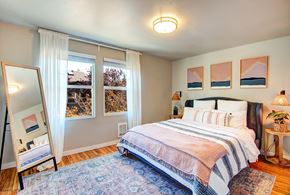 Everett apartment for rent - Everett Apartments-  The Lynx Bedroom at The Lynx Apartments, Washington
