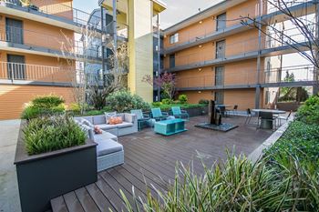 Courtyard area