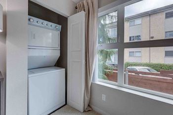 Washer & dryer in unit
