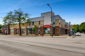 Evanston apartment for rent - a building on the corner of a street