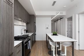 Calgary apartment for rent - Furnished 1 Bed Floor Plan - A Plan