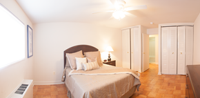 Alexandria apartment for rent - New Brookside Apartments Bedroom