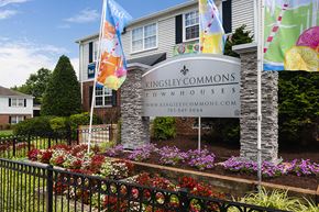 Falls Church apartment for rent - Kingsley Commons Townhouses Entrance Signage