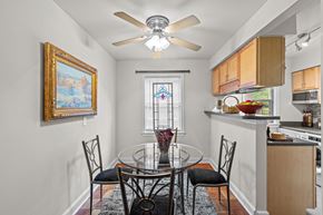 Silver Spring apartment for rent - Rock Creek Spring Apartments Model dining area