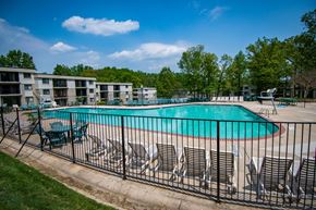 Laurel apartment for rent - Ashley Apartments Pool Deck Side Photo