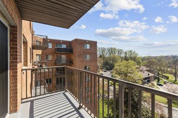 Large balcony