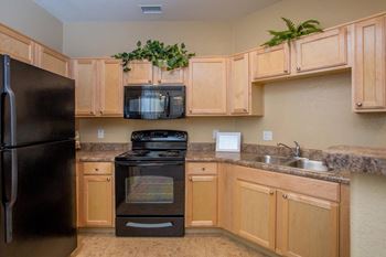 Furnished kitchen