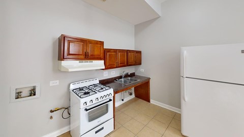 Floor plan for 1 bed, 1 bath, 514 sqft