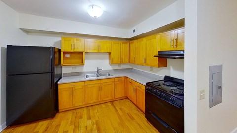Floor plan for 2 beds, 1 bath, 900 sqft