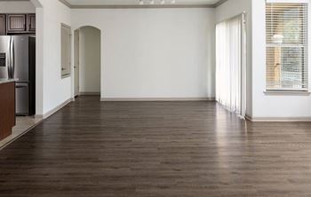 Luxury vinyl plank flooring