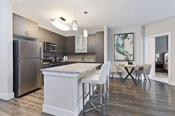 Luxury vinyl plank flooring