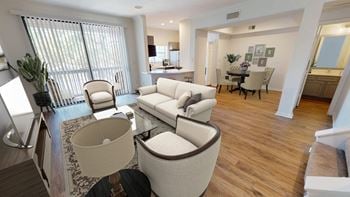 Luxury vinyl plank flooring throughout