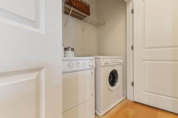 Full-sized washer and dryer