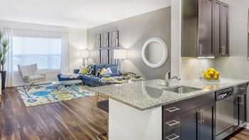 Luxury vinyl plank flooring