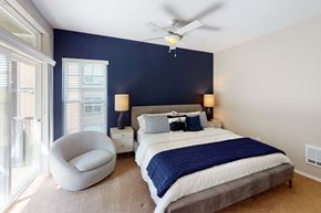 Sammamish apartment for rent - Boulder Creek apartments for rent in the Sammamish School District - ceiling fans in bedrooms
