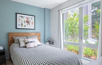 Floor-to-ceiling windows