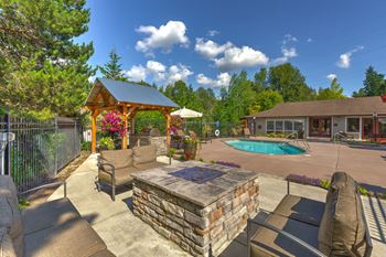 Open air spa