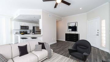 Chandler apartment for rent - a living room with a couch and a chair