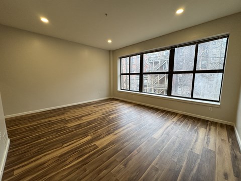 Floor plan for 1 bed, 1 bath, 788 sqft