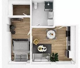 Floor plan for 1 bed, 1 bath, 575 sqft