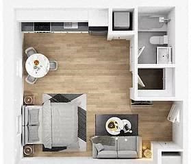 Floor plan for 1 bed, 1 bath, 575 sqft