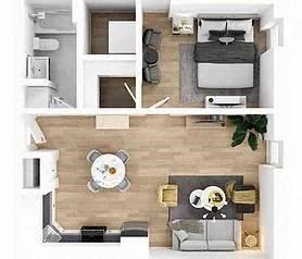 Floor plan for 1 bed, 1 bath, 620 sqft