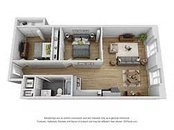 Floor plan for 2 beds, 1 bath, 894 sqft