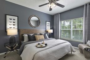 Sanford apartment for rent - Sanford Lake's Edge Apartments bright primary bedroom