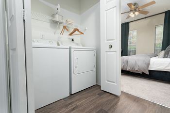 Washers & dryers in each residence